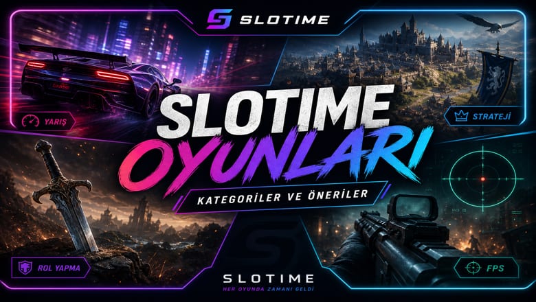 Slotime oyunları kategorileri hakkında bilgi görseli