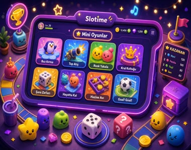 Slotime sosyal mini oyunlar çok oyunculu